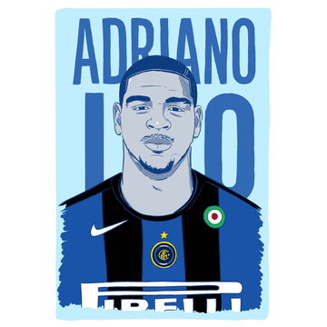 2004-05 Inter Milan Home Shirt Adriano #10 - 3/10 - (XL.Boys)