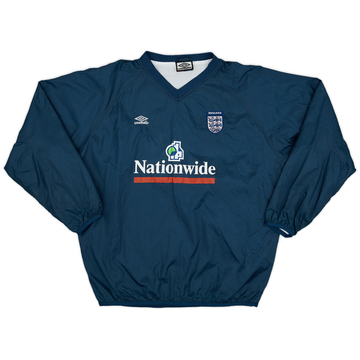 2002-04 England Umbro Drill Top - 6/10 - (M)
