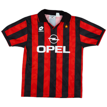 1994-95 AC Milan Home Shirt - 9/10 - (M)