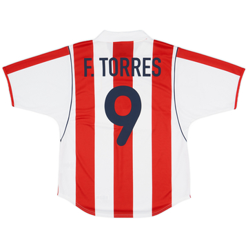 2017-18 Atletico Madrid Home Shirt F.Torres #9 - 8/10 - (L) 2017-18 Atletico Madrid Home Shirt F.Torres #9 - 8/10 - (L)
