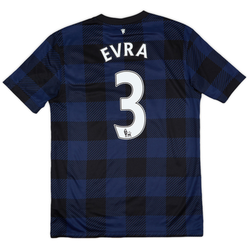 2013-14 Manchester United Away Shirt Evra #3 - 6/10 - (L)