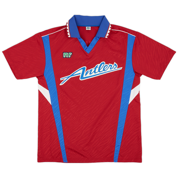 ウェア MIZUNO - 90&#39;s Kashima Antlers Home Jersey 1993-95 Kashima Antlers Mizuno Training Shirt (L)