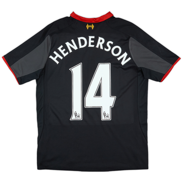 2021-22 Liverpool Home Shirt Henderson #14 - 7/10 - (L)