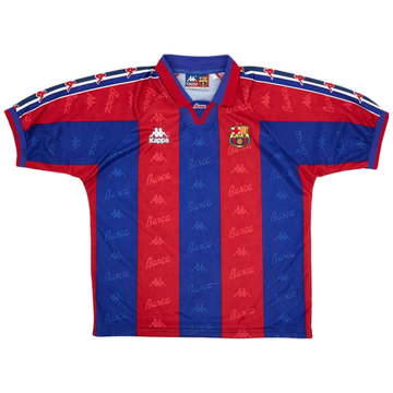 1995-97 Barcelona Home Shirt - 7/10 - (L)