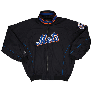 Majestic Homebase Collection New York Mets Blue Windbreaker