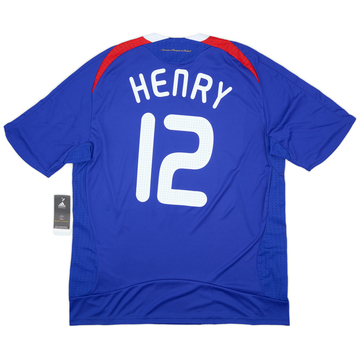 2007-08 Francia Camiseta de local Henry #12 (XL)