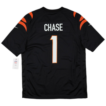 2021 23 Cincinnati Bengals Chase 1 Nike Game Home Jersey L