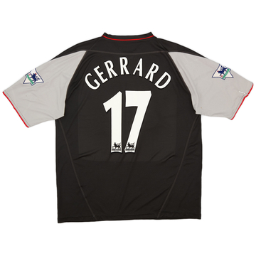 2002-04 Liverpool Away Shirt Gerrard #17 - 6/10 - (S) 2002-04 Liverpool Away Shirt Gerrard #17 - 6/10 - (S)