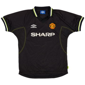 1998-99 Manchester United Third Shirt Beckham #7 - 8/10 - (XL)