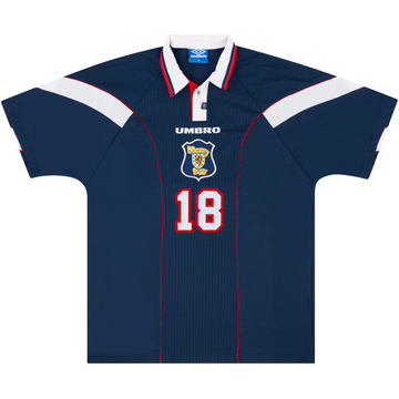 SCOTLAND 1996 1998 HOME FOOTBALL SHIRT SOCCER JERSEY UMBRO