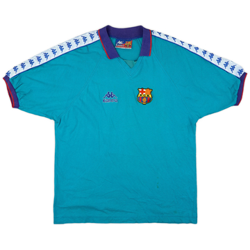2025新入荷 1993-94 #14 Shirt L/S Away Issue Match Barcelona ウェア