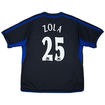 2001-03 Chelsea Home Shirt Zola #25 - 6/10 - (L)