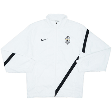Vintage Nike Juventus White Full Zip Track Jacket Team Issue