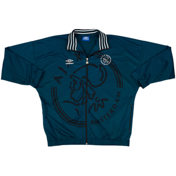 1995-96 Ajax Umbro Track Jacket - 8/10 - (S) 1995-96 Ajax Umbro Track Jacket - 8/10 - (S)