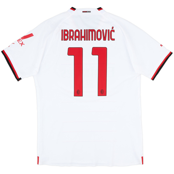 2010-11 AC Milan Third Shirt Ibrahimovic #11 - 7/10 - (XL)
