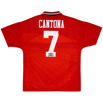 ウェア y 1992-94 Manchester United Cantona 1992-94 Manchester United Third Shirt Cantona #7 - 7/10 - (M)