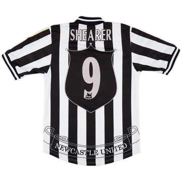 Newcastle United SHEARER 9番シャツ 9 SHEARER NEWCASTLE UNITED FC 1995-97 HOME SHIRT ADIDAS