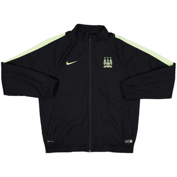 1997-99 Manchester City Kappa Track Jacket - 9/10 - (XL.Boys)