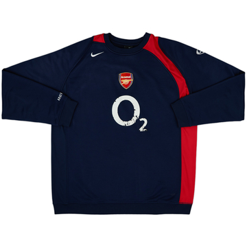 2001-02 Arsenal Nike Sweat Top - 9/10 - (XXL)