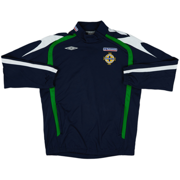 2007-08 Northern Ireland Umbro 1/4 Zip Training Shirt - 9/10