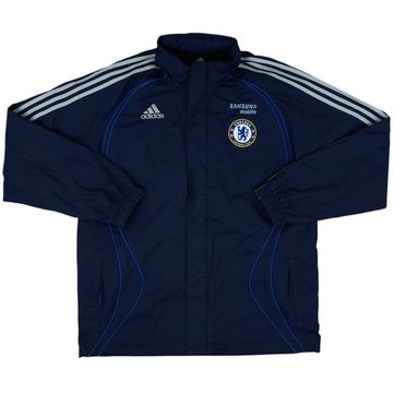 2006-07 Chelsea adidas Hooded Rain Jacket - 7/10 - (L)