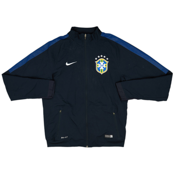 2014-15 Brazil Nike Track Jacket - 7/10 - (S)