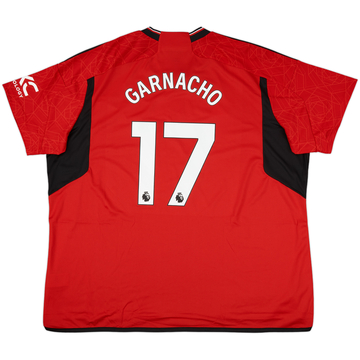 2023-24 Manchester United Home Shirt Garnacho #17 (4XL)