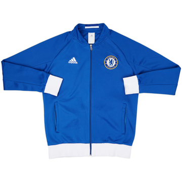 2016-17 Chelsea adidas Hooded Track Jacket - 8/10 - (L)