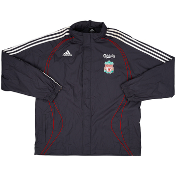 ウェア adidas liverpool 2006-07 Liverpool adidas Hooded Rain Jacket - 5/10 - (M)