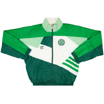 1991-92 Celtic Umbro Track Jacket - 7/10 - (XL)