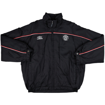 1999-00 Manchester United Umbro Padded Bench Coat - 8/10 - (M)