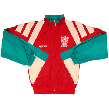 初売り 福袋 1992-93 Liverpool (XL) - 9/10 - Jacket Bomber Reversible adidas ウェア
