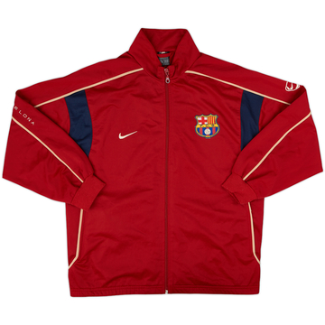 2001-02 FCバルセロナ　NIKE ウインドブレーカー Vintage 2001 Barcelona Football Jacket Nike Track Top Rare