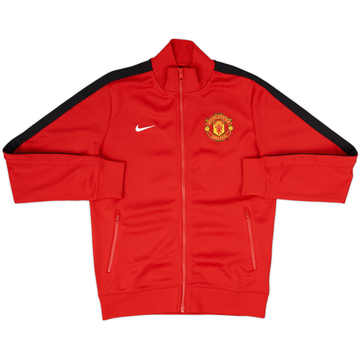 2013-14 Manchester United Nike Track Jacket - 10/10 - (M)