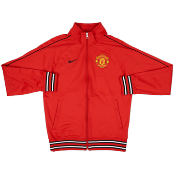 2010-11 Manchester United Nike Track Jacket - 10/10 - (L)