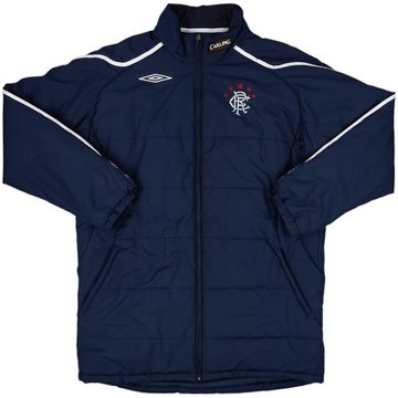 2010-11 Rangers Umbro Padded Bench Coat - 7/10 - (L)