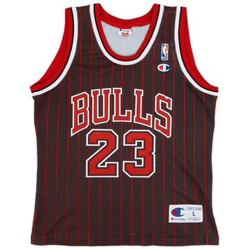 1996 97 Chicago Bulls Jordan 23 Champion Jersey Alternate Y