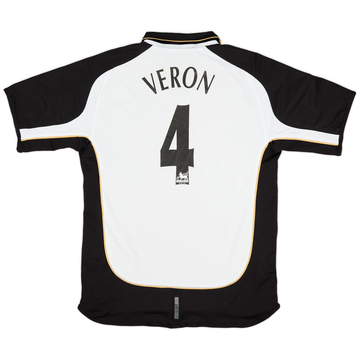 2002-03 Manchester United Third Shirt Veron #4 - 5/10 - (L.Boys)