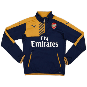 お手頃価格 Arsenal 2015-16 Puma (XL) - 7/10 - Top Fleece Zip 1/4 ウェア