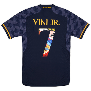 レアル・マドリード VINI JR. 7番 シャツ 2023-24 2023-24 Real Madrid Away Shirt Vini Jr. #7 (M.Kids)
