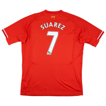 柔らかい Shirt Home Liverpool 2013-14 - (XXL) - 7/10 ウェア