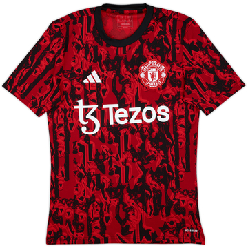 Camiseta adidas de entrenamiento del Manchester United 2023-24 - 8/10 - (XS)