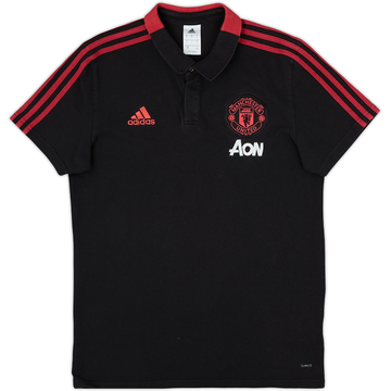 2018-19 Manchester Unido adidas Camiseta Polo - 6/10 - (L)