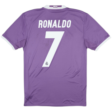 2016-17 Real Madrid Away Shirt Ronaldo #7 - 7/10 - (L)