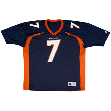 1997-98 Denver Broncos Elway #7 Champion Home Jersey - 8/10 - (XXL)