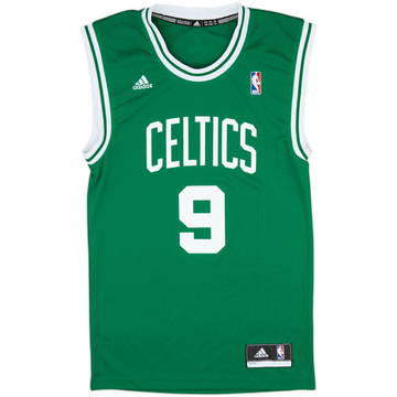 Camiseta adidas de visitante del Boston Celtics 2010-14 Rondo #9 - 9/10 - (XS)
