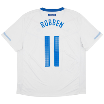 応援グッズ Netherlands No.11 ROBBEN 保障できる 2010-11 Netherlands Player Issue Home Shirt