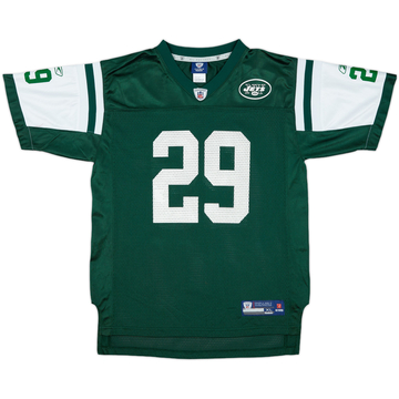 2008-09 New York Jets L.Washington #29 Reebok On Field Home
