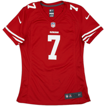 2013 San Francisco 49ers Kaepernick #7 Nike Game Jersey (Home) S