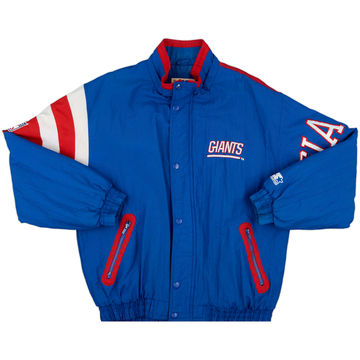 1990s New York Giants Apex One Hooded Rain Coat XL